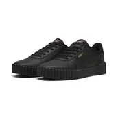 Buty trekkingowe damskie - Damskie sneakersy Carina 3.0 PUMA Black Gold - miniaturka - grafika 1