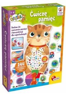 Lisciani Giochi Carotina Ćwiczę pamięć 304-PL57511 - Gry planszowe - miniaturka - grafika 3