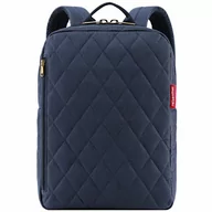 Torby na laptopy - reisenthel Classic Backpack 39 cm komora na laptopa rhombus midnight gold - miniaturka - grafika 1