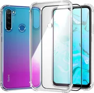 Etui i futerały do telefonów - Hello Case ETUI PANCERNE DO XIAOMI REDMI NOTE 8T SILIKON GUMOWE ANTI SHOCK SZKŁO - miniaturka - grafika 1