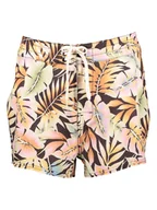 Spodenki damskie - Billabong Szorty kąpielowe "Postcards" w kolorze brązowym ze wzorem - miniaturka - grafika 1