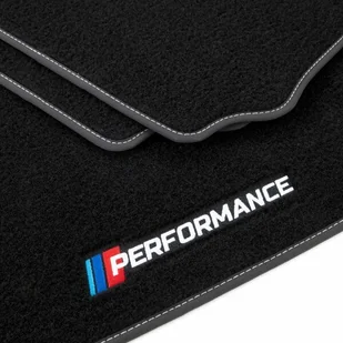 Motos Dywaniki welurowe LOGO do BMW 5 F10 / F11 2010-2013 do wersji przed liftingiem BM10-S4H00920 - Dywaniki samochodowe - miniaturka - grafika 1