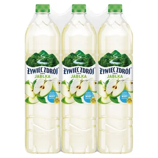 Żywiec Zdrój Napój niegazowany z nutą jabłka 6 x 1,2 l - Woda - miniaturka - grafika 1