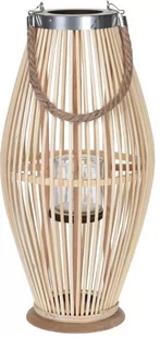 LAMPION BAMBUSOWY RATTANOWY LATARNIA 130CM - Świeczniki - miniaturka - grafika 1