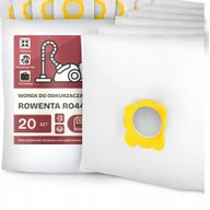 Worki do odkurzaczy - 20x Worek do Odkurzacza Rowenta RO4400 Syntetyczny Mikrowłókna Duży Work G9 - miniaturka - grafika 1