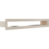 Akcesoria kominkowe - Kratki.pl Kratka wentylacyjna tunel 60x400 mm KREMOWA TUNEL/6/40/K - miniaturka - grafika 1