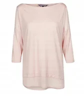 Bluzki damskie - Tommy Hilfiger Bluzka Damska Różowa L 2A1G6_A2* - miniaturka - grafika 1