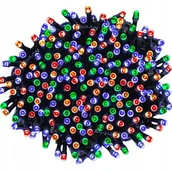 Oświetlenie świąteczne - Lampki choinkowe 100led zew. / wew. multi kolorowe RGB - miniaturka - grafika 1
