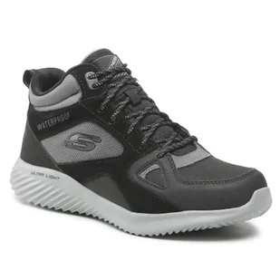 Buty na co dzień męskie SKECHERS BOUNDER BLAST wodoodporne skóra - Buty trekkingowe męskie - miniaturka - grafika 1