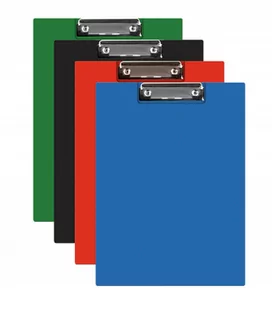 Q-CONNECT Clipboard teczka, PVC, A5, mix KF16596 - Pudła i kartony archiwizacyjne - miniaturka - grafika 1