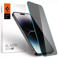 Szkła hartowane na telefon - Spigen Szkło hartowane Glas.TR Privacy Slim do Apple iPhone 14 Pro Max - miniaturka - grafika 1