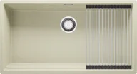 Zlewozmywaki - Zlew BRANDE SWIFT SLIM 860-90 BEIGE (beżowy) zwijany ociekacz ROLLMATA - miniaturka - grafika 1
