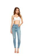 Biustonosze - Biustonosz Raff 23446-00X Biały (Rozmiar 80 E) - miniaturka - grafika 1