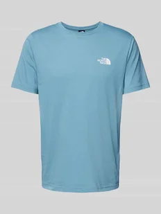 T-shirt z nadrukiem z logo - Koszulki męskie - miniaturka - grafika 1