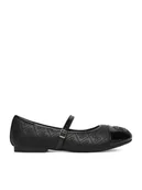 Buty dla dziewczynek - Guess Baleriny CEOWB-CS6666-03 Czarny - miniaturka - grafika 1
