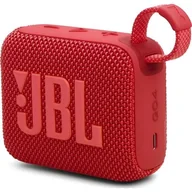 Głośniki przenośne - Głośnik mobilny JBL Go4 Czerwony - miniaturka - grafika 1