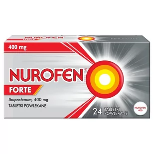 Boots Healthcare Nurofen Forte 400mg 24 szt. - Leki przeciwbólowe - miniaturka - grafika 1