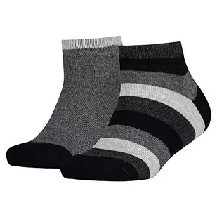 Tommy Hilfiger Skarpety (zestaw 2 sztuk) Dziewczęce, Czarny (200), 23-26 EU - Skarpetki damskie - miniaturka - grafika 1