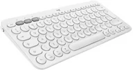 Akcesoria do tabletów i e-booków - Logitech K380 Klawiatura Bluetooth Biała - miniaturka - grafika 1