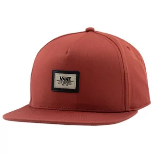 Czapki i chusty sportowe męskie - Czapka Vans Rayland Snapback VN0A5E2YSQ61 - czerwona - grafika 1