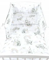 Pościel dla dzieci - BabyLux Pościel Do Łóżeczka 140x70 Dziecięca Niemowlęca 135X100 cm 4EL N127 - miniaturka - grafika 1