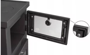 Piec piecyk koza kominek z piekarnikiem 8,5kW spełnia anty-smogowy EkoProjekt 04481993 - Piece wolnostojące - miniaturka - grafika 8