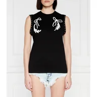 Bluzki damskie - Pinko Bluzka TARA | Regular Fit - miniaturka - grafika 1