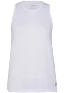 Koszulki i topy damskie - Fila Damska koszulka na ramiączkach Ruhla, Biały (Lucent White), XS - miniaturka - grafika 1
