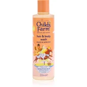 Kremy dla dzieci - Childs Farm Hair & Body Wash emulsja do mycia ciała i włosów dla dzieci Peach & Apricot 250 ml - miniaturka - grafika 1