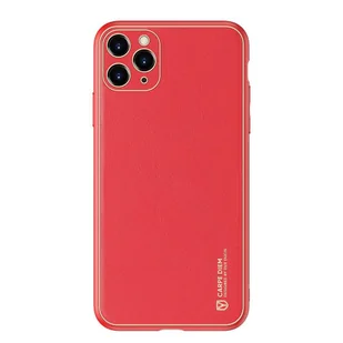 Dux Ducis Yolo eleganckie etui pokrowiec ze skóry ekologicznej iPhone 12 Pro czerwony - Etui i futerały do telefonów - miniaturka - grafika 13