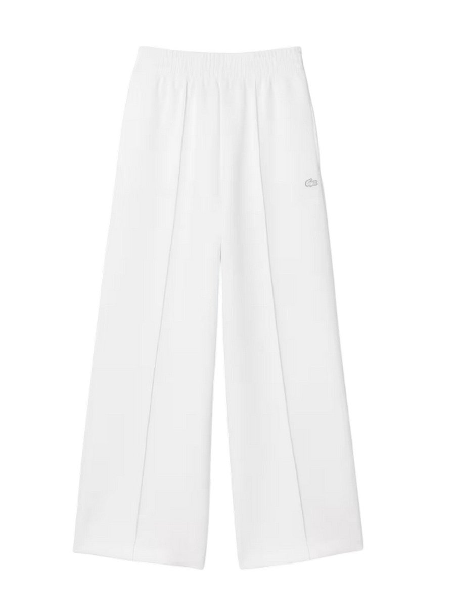 Spodnie damskie lacoste pant.tuta biały