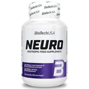 Biotech USA Neuro 60caps - Witaminy i minerały dla sportowców - miniaturka - grafika 1
