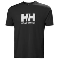 Koszulki sportowe męskie - Koszulka męska Helly Hansen Hh Logo T-Shirt 3.0 Rozmiar: M / Kolor: czarny - miniaturka - grafika 1