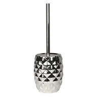 Akcesoria łazienkowe - Szczotka do WC PINEAPPLE 12 x 36 cm srebrny - miniaturka - grafika 1