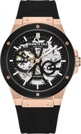 Zegarki męskie - Zegarek męski KENNETH COLE KCWGR0033503 czarny sportowy skeleton - miniaturka - grafika 1