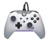 Kontrolery gier na PC - PDP XS Pad przewodowy Kinetic White - miniaturka - grafika 1
