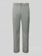 Spodnie męskie - Chinosy o kroju slim fit w kant model ‘Jorck’ - miniaturka - grafika 1