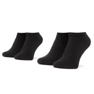 Skarpetki damskie - Zestaw 2 par niskich skarpet unisex Tommy Hilfiger 301390 Czarny - miniaturka - grafika 1