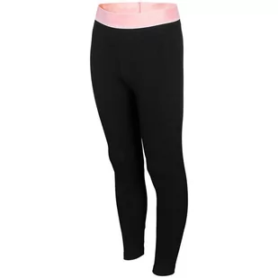 Legginsy 4F Jr HJL22-JLEG004 (kolor Czarny, rozmiar 164 cm) - Legginsy - miniaturka - grafika 1