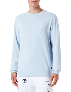 BOSS bluza męska westart, Open Blue487, XXL - Bluzy męskie - miniaturka - grafika 1