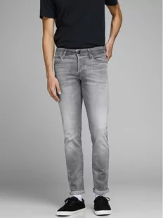 Jack&Jones Jeansy Glenn 12147024 Szary Slim Fit - Spodnie męskie - miniaturka - grafika 1