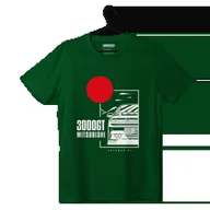Odzież do sportów motorowych - T-shirt koszulka Mitsubishi 3000GT zielona-4XL - miniaturka - grafika 1
