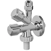 Zawory i kraniki - Kurek kątowy 1/2" - 3/8 - 3/4"" VALVEX" - miniaturka - grafika 1