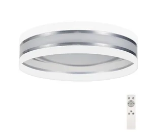LED Ściemniany plafon SMART CORAL LED/24W/230V biały/srebrny + pilot - Lampy sufitowe - miniaturka - grafika 1