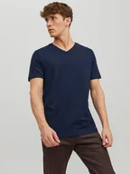 Koszulki męskie - Jack & Jones Koszulka w kolorze granatowym - miniaturka - grafika 1