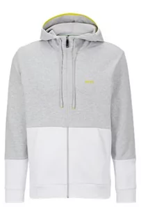 BOSS Bluza męska, Light/Pastel Grey57, S - Bluzy męskie - miniaturka - grafika 1