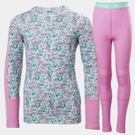 Pozostała odzież narciarska - Bielizna dziecięca Helly Hansen Jr Lifa Merino Set - Meta Pink - 146 - miniaturka - grafika 1