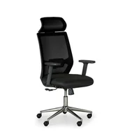 Fotele i krzesła biurowe - B2B Partner Krzesło biurowe EPIC, czarne NF8688,OA2000/HY9603 - miniaturka - grafika 1