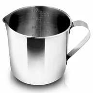 Dzbanki i imbryki - Dzbanek z miarką 1L, stal nierdzewna kod: ID-AMIS09 - miniaturka - grafika 1