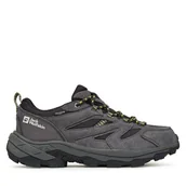Buty trekkingowe męskie - Trekkingi Jack Wolfskin Vojo Tour Texapore Low A62070 Szary - miniaturka - grafika 1